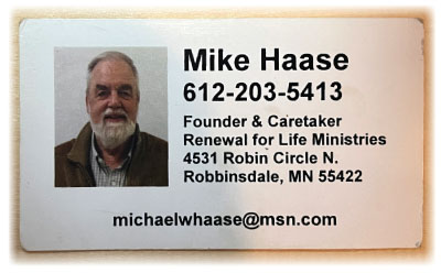 Mike Haase Business card